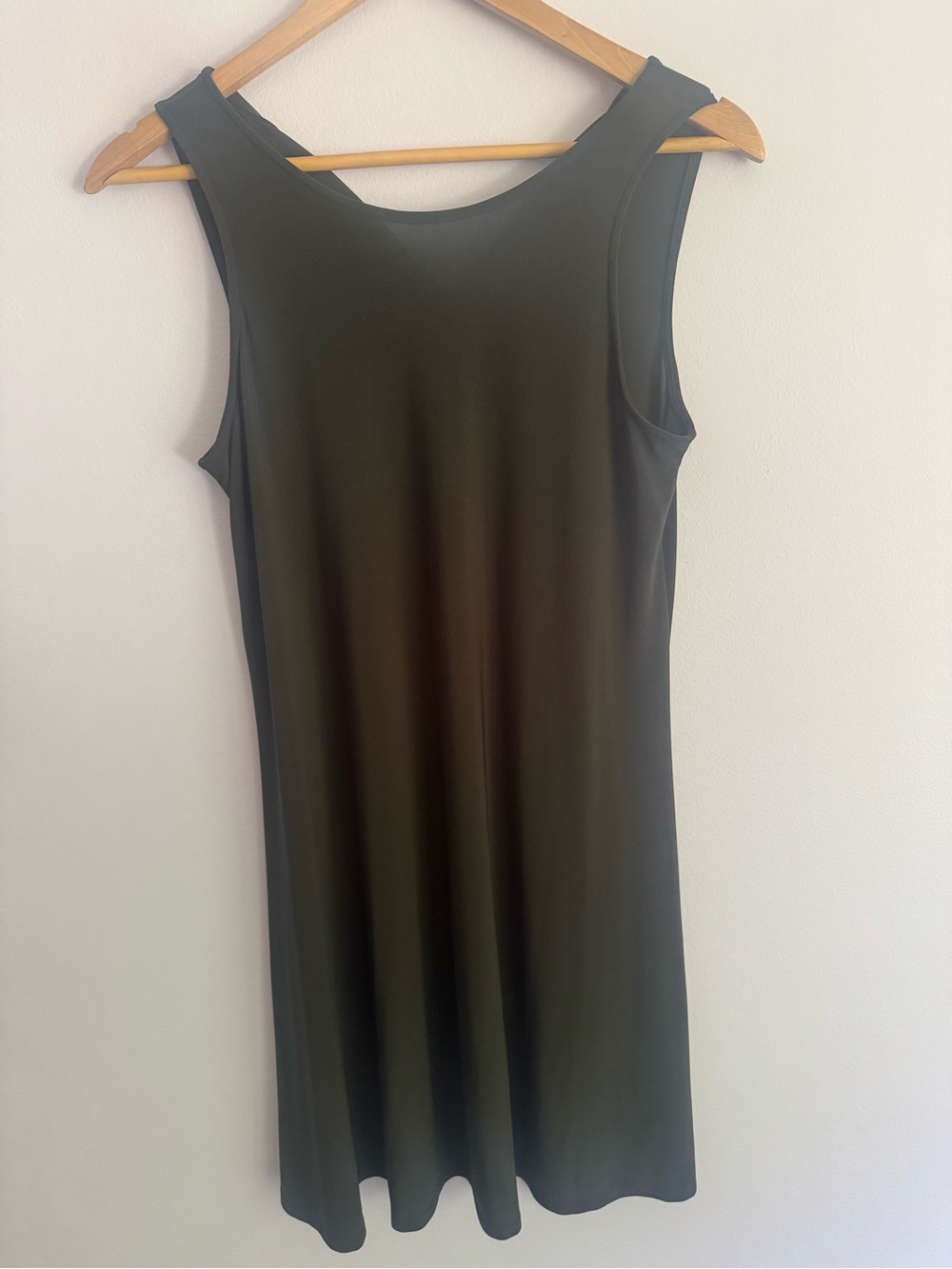 Anne Klein Olive Strapless Shift Dress